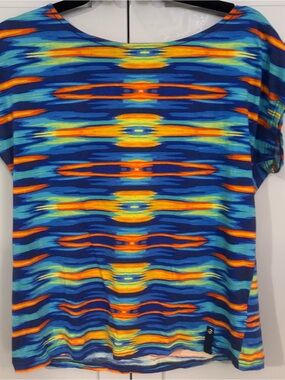 Ralph Lauren L-RL Short-Sleeve Patterned Shirt Size M Like  New